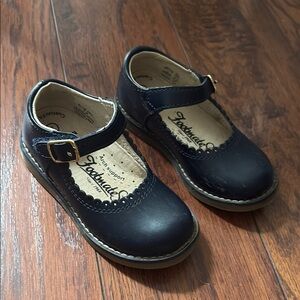 Footmates Navy Mary Jane Kids Shoes